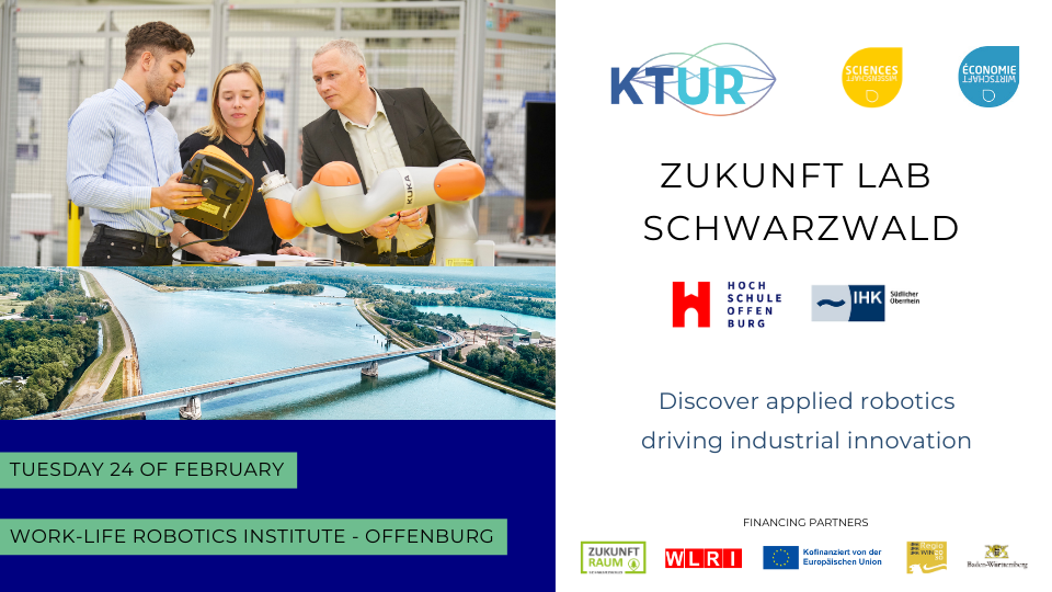 Zukunft.Lab.Schwarzwald: Angewandte Robotik für die Industrie der Zukunft entdecken